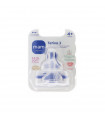 MAM 2 TETINAS SILICONA 4M FLUJO RAPIDO3AGUJEROS