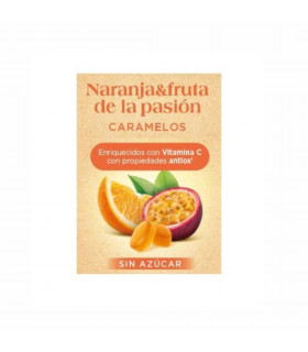 CV CARAMELOS NARANJAY FRUTA PASION 35G CAJA