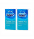 Durex Natural Plus Duplo (2x12 uds) | Preservativos anatómicos con lubricación extra