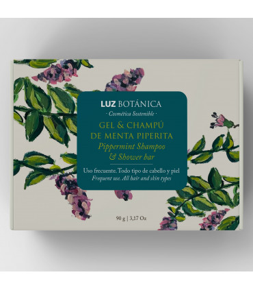 2 en 1 Gel Champú Menta Piperita Luz Botánica – Refrescante