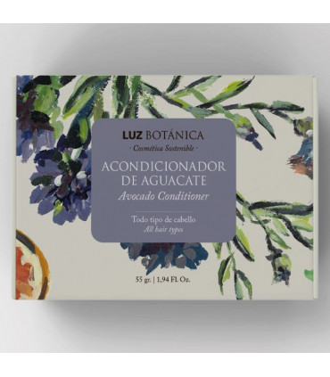 Acondicionador Sólido de Aguacate Luz Botánica – Brillo y Suavidad