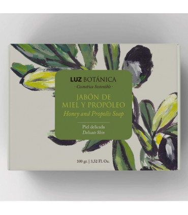 Jabón Sólido Miel y Propóleo Luz Botánica – Piel Delicada
