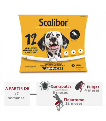 Collar Scalibor para Perros Grandes – 65 cm