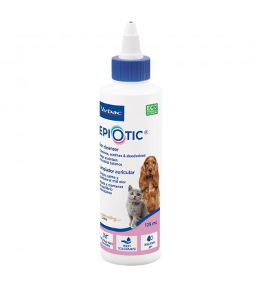 EPI-OTIC 125 ml – Limpiador auricular antiséptico para perros y gatos