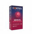 CONTROL INTENSE DOTS PRESERVATIVOS 12 U