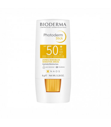Bioderma Photoderm Stick SPF 50+ 8 g | Protección solar para labios y zonas sensibles