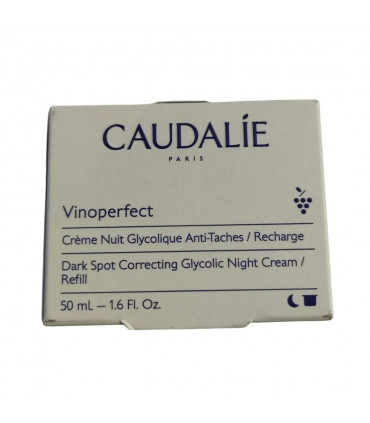 Caudalie Vinoperfect Crema Noche Glicólica Antimanchas Recarga 50 ml