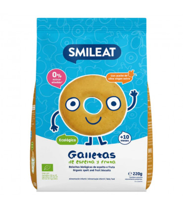 Ecológicas de Espelta y Fruta 220g