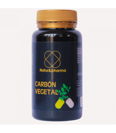 Carbón Vegetal Plus 90 cáps – Digestivo y Detox
