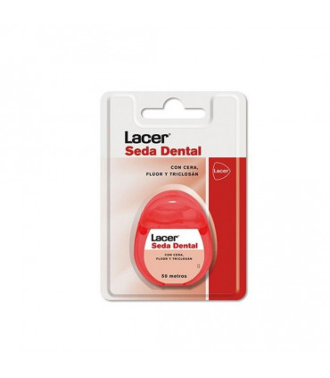 LACER SEDA DENTAL CON CERA Y FLUOR