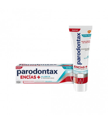 Parodontax Encías + Aliento Sensible Blanqueante 75 ml – Farmacia Bruque