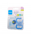 CHUPETE SILICONA MAM AIR 6 MESES COLOR AZUL