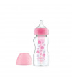 DR BROWN´S BIBERON BOCA ANCHA 150 ML ROSA